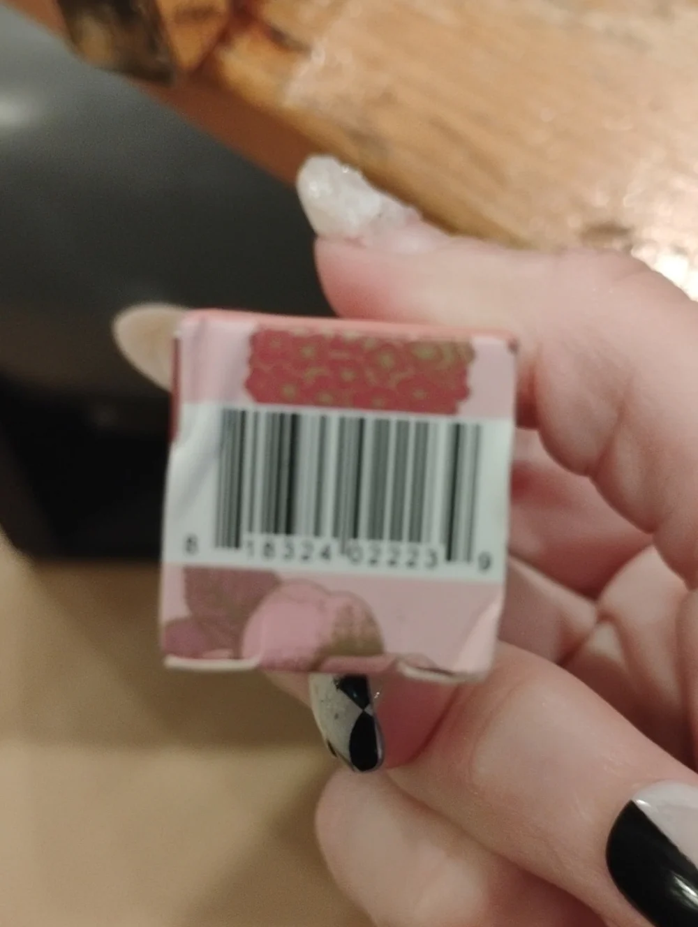 WINKY LUX Pink Floral Cat Print Lip Product Box